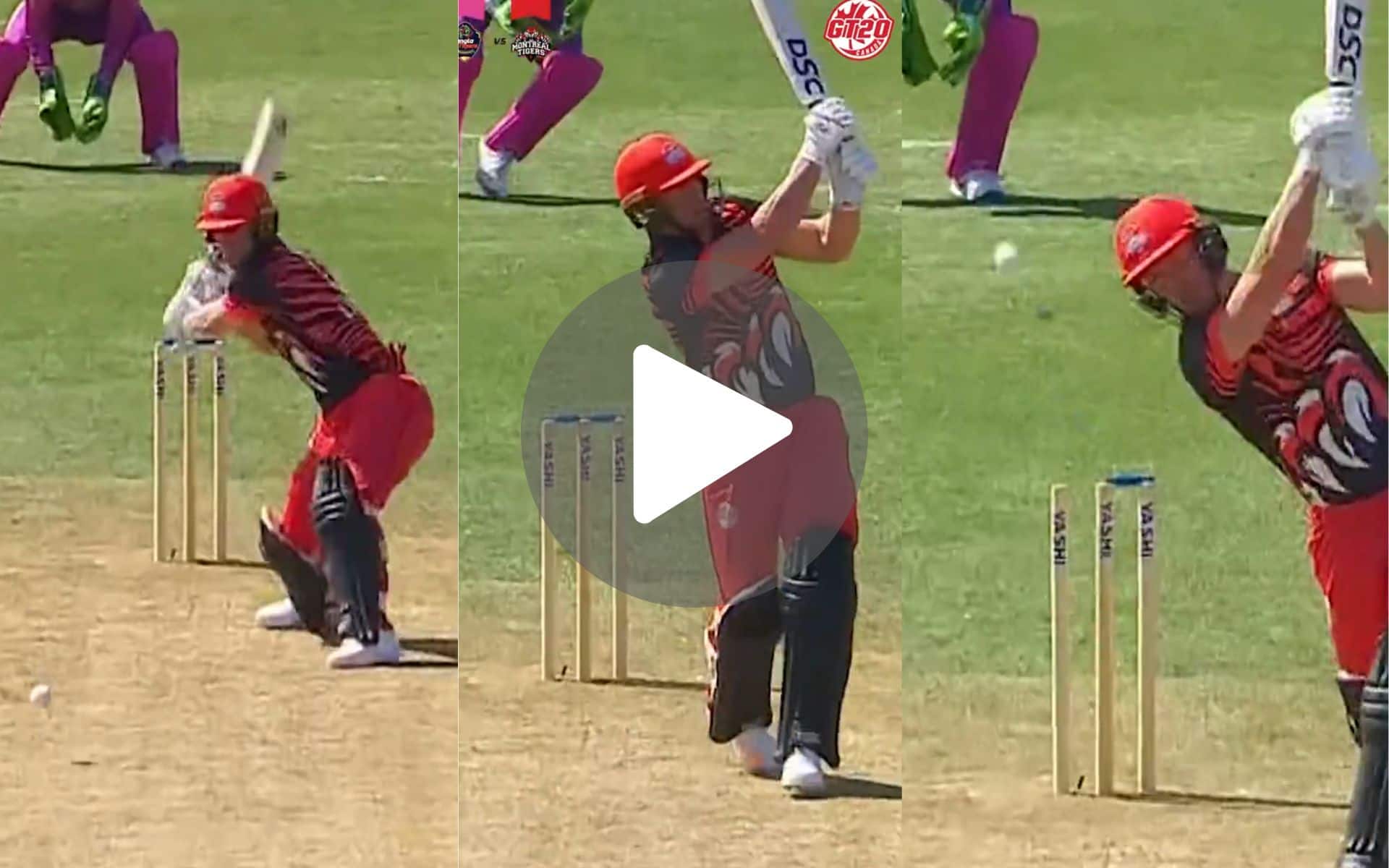 [Watch] 6,6, W: David Wiese Avenges From Lynn After Getting Thrashing In Global T20